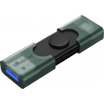 Флеш-накопитель KINGSTON 256 Gb USB-A + USB-C 3.2 Gen 1 DataTraveler DuoG2