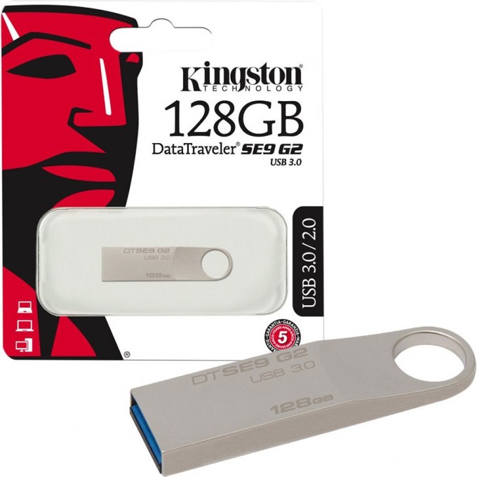 Флешка KINGSTON 128GB DTSE9G2-128GB 509165