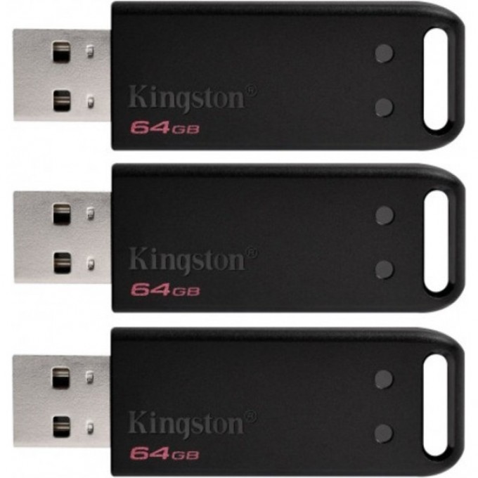 Флешка KINGSTON 64GB DT100G3/64GB-3P 627503