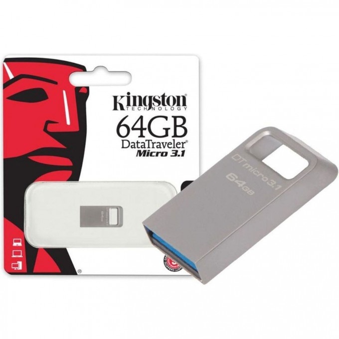 Флешка KINGSTON 64GB DTMC3/64GB 495494