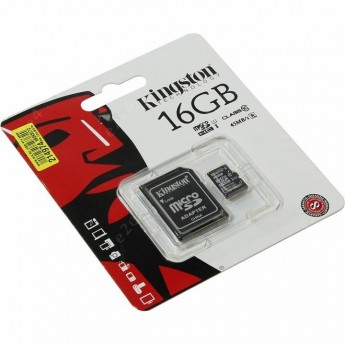 Карта памяти KINGSTON 16GB SDC10-16GB