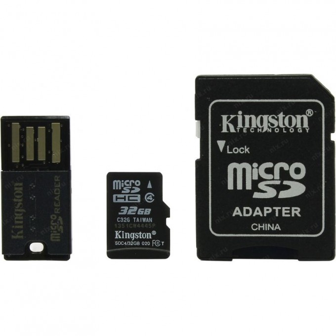 Карта памяти KINGSTON 32GB MBLY4G2-32GB 399897