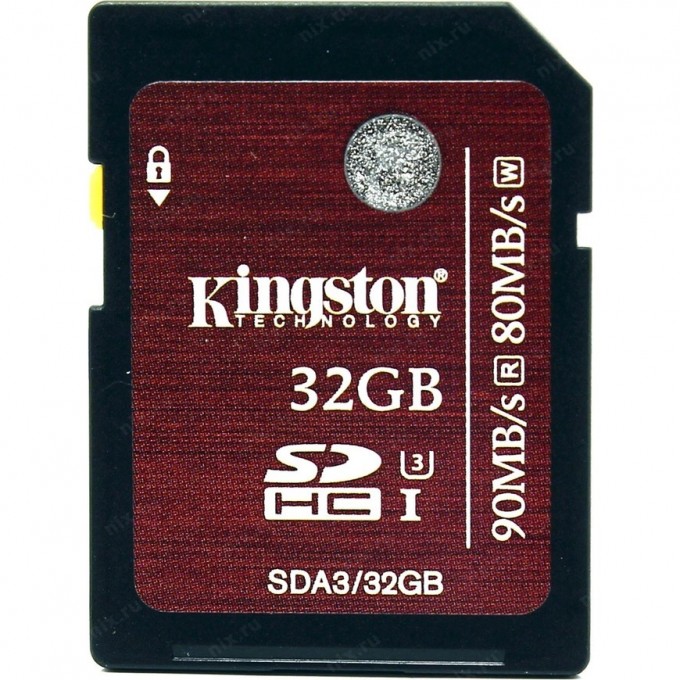 Карта памяти KINGSTON 32GB SDA3-32GB 454638