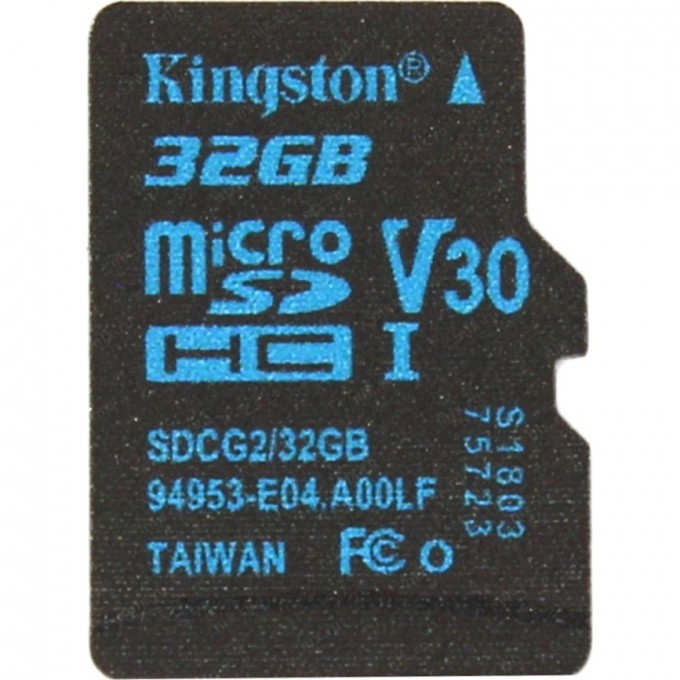 Карта памяти KINGSTON 32GB SDCG-32GBSP 543625