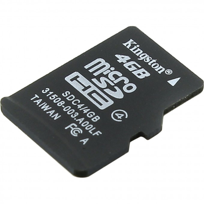 Карта памяти KINGSTON 4GB SDC10-4GBSP 358472