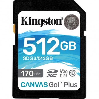 Карта памяти KINGSTON 512GB SDG3/512GB