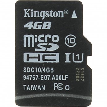 Карта памяти KINGTON 4GB SDC4-4GBSP
