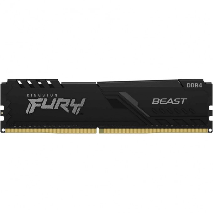 Модуль памяти KINGSTON FURY Beast Black 16GB (1x16GB), DDR4-3200, CL16 DIMM, 1Gx8, bulk KF432C16BB1/16-SPBK