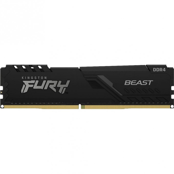 Модуль памяти KINGSTON FURY Beast Black 8GB (1x8GB), DDR4-3200 KF432C16BB/8-SPBK