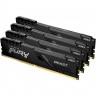 Оперативная память 128Gb DDR4 3200MHz KINGSTON FURY BEAST BLACK () (4x32Gb KIT) KF432C16BBK4/128