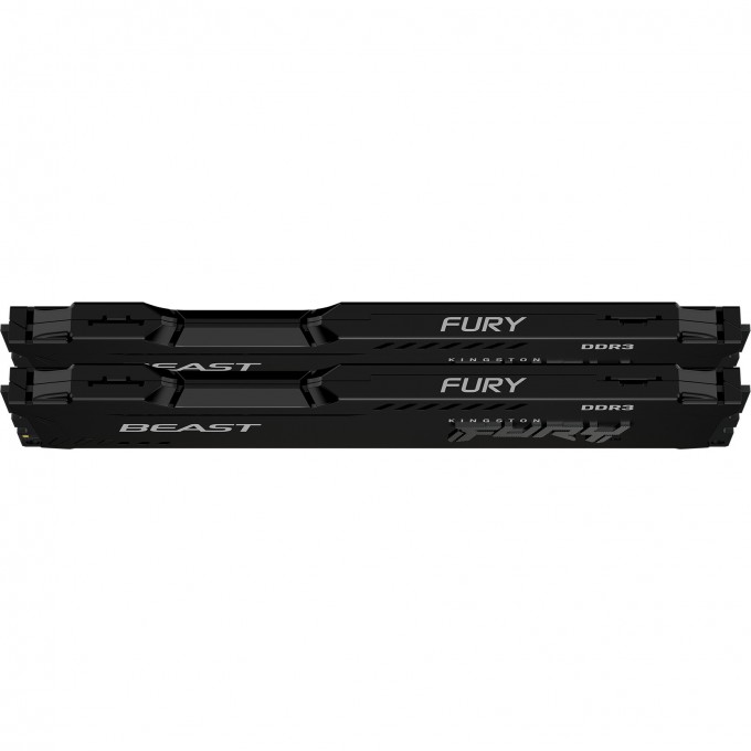 Оперативная память 16Gb DDR-III 1600MHz KINGSTON FURY BEAST BLACK () (2x8Gb KIT) KF316C10BBK2/16