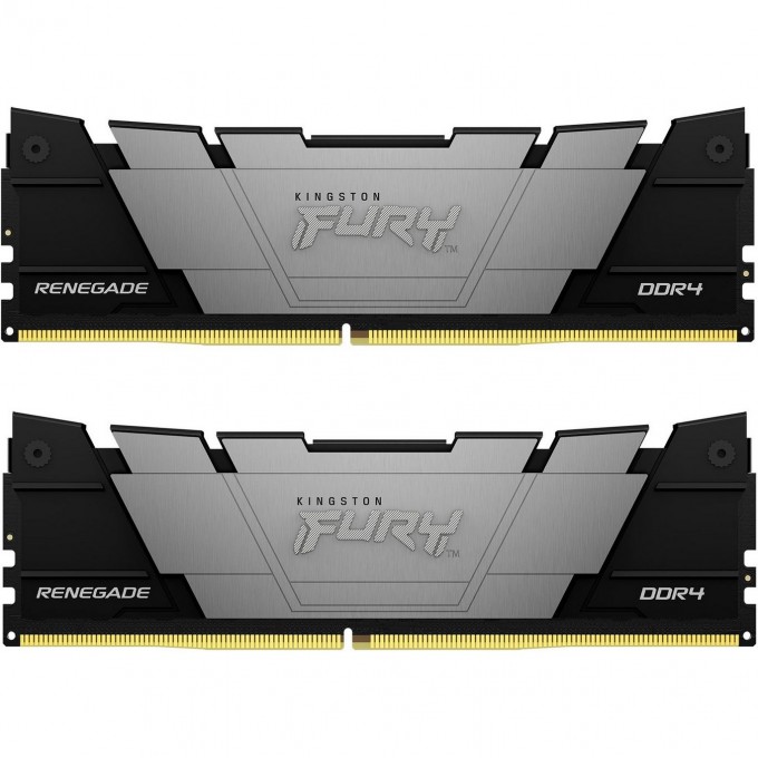 Оперативная память 16Gb DDR4 3200MHz KINGSTON FURY RENEGADE BLACK () (2x8Gb KIT) KF432C16RB2K2/16