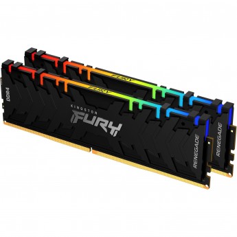 Оперативная память 16Gb DDR4 3200MHz KINGSTON FURY RENEGADE RGB (KF432C16RBAK2/16) (2x8Gb KIT)