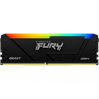 Оперативная память 16Gb DDR4 3733MHz KINGSTON FURY BEAST RGB (KF437C19BB12A/16)