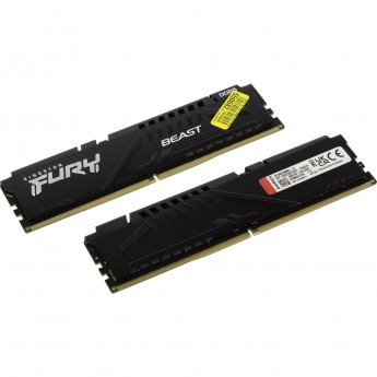 Оперативная память 16Gb DDR5 5200MHz KINGSTON FURY BEAST (KF552C40BBK2-16) (2x8Gb KIT)