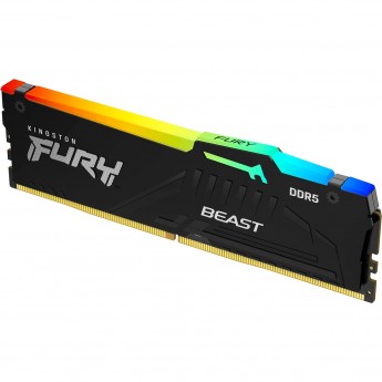 Оперативная память 16Gb DDR5 6000MHz KINGSTON FURY BEAST RGB (KF560C40BBA-16)