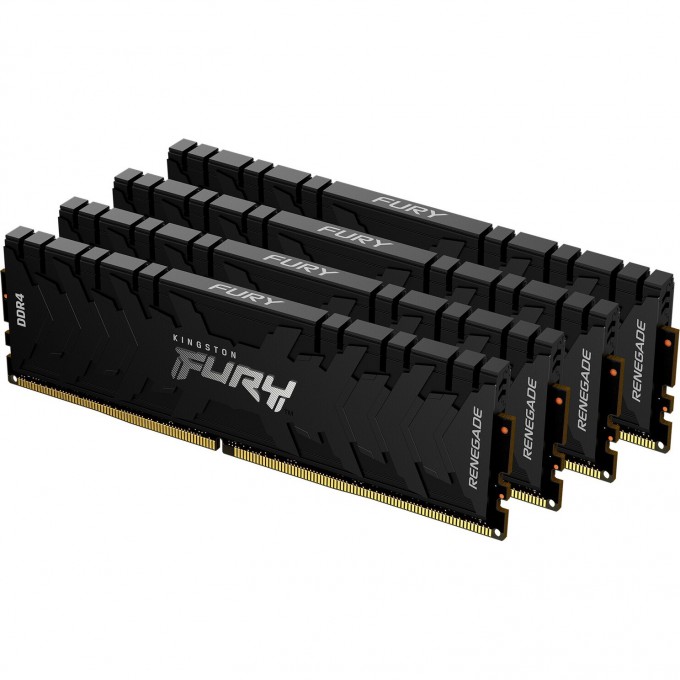 Оперативная память 32Gb DDR4 2666MHz KINGSTON FURY RENEGADE () (4x8Gb KIT) KF426C13RBK4/32