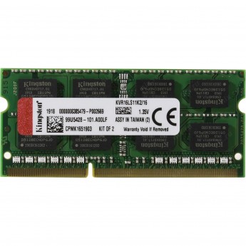 Оперативная память 4Gb DDR-III 1600MHz KINGSTON SO-DIMM (KVR16LS11/4WP)