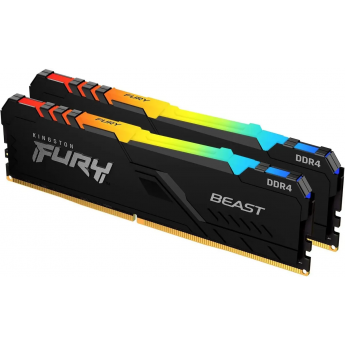 Оперативная память 64Gb DDR5 6000MHz KINGSTON FURY BEAST RGB (KF560C40BBAK2-64) (2x32Gb KIT) Оперативная память 64Gb DDR5 6000MHz KINGSTON FURY BEAST RGB (KF560C40BBAK2-64) (2x32Gb KIT)