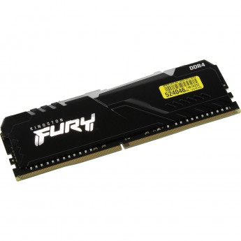 Оперативная память 8Gb DDR4 2666MHz KINGSTON FURY BEAST RGB (KF426C16BBA/8)