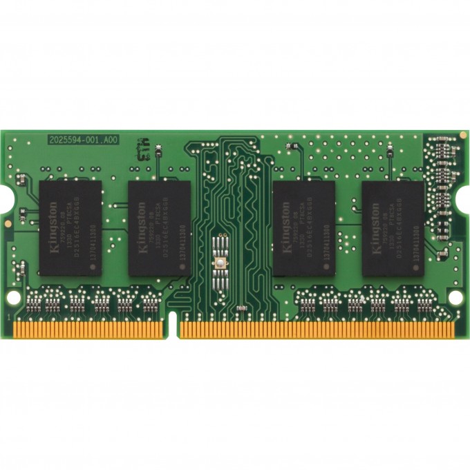 Оперативная память для ноутбука KINGSTON SODIMM 8GB 1600MHz DDR3 Non-ECC CL11 KVR16S11/8