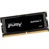 Память оперативная KINGSTON 16GB 6400MT/s DDR5 CL38 SODIMM FURY IMPACT XMP KF564S38IB-16