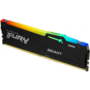 Память оперативная KINGSTON FURY BEAST RGB XMP 16GB 6000MT/s DDR5 CL30 DIMM