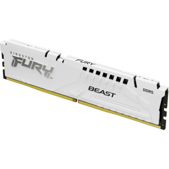 Память оперативная KINGSTON FURY BEAST WHITE EXPO 32GB 6000MT/s DDR5 CL36 DIMM