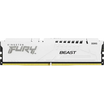 Память оперативная KINGSTON FURY BEAST WHITE XMP 16GB 6800MT/s DDR5 CL34 DIMM