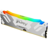Память оперативная KINGSTON FURY RENEGADE RGB White XMP 16GB 8000MT/s DDR5 CL38 DIMM KF580C38RWA-16