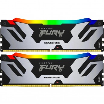 Память оперативная KINGSTON FURY RENEGADE RGB XMP 32GB 7600MT/s DDR5 CL38 DIMM (Kit of 2)
