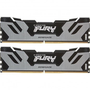 Память оперативная KINGSTON FURY RENEGADE SILVER XMP 32GB 8000MT/s DDR5 CL38 DIMM (Kit of 2) Память оперативная KINGSTON FURY RENEGADE SILVER XMP 32GB 8000MT/s DDR5 CL38 DIMM (Kit of 2)