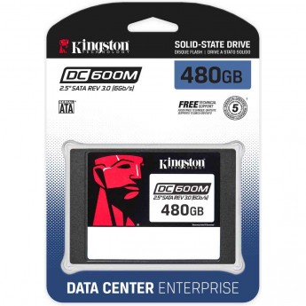 SSD накопитель KINGSTON DC600M SEDC600M/480G 480ГБ, 2.5", SATA III